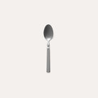 Celta teaspoon detail, stainless steel teaspoon with a Celta handle design, quality everyday dining cutlery.