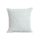 Cotton Cushion Portuguese Mosaic, colour and pattern detail, from the Inside Living Singapore homeware collection.