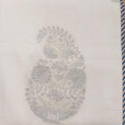 Dohar Single block-print cotton summer blanket with lightweight infill, 150 x 225 cm, in a traditional Indian print