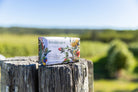 French triple-milled body soap with geranium leaf and wild orange, 200g bar, made in Australia, vegan friendly