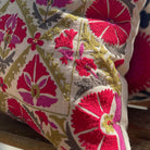 Suzani Linen Cushion Gulestaan, styled in a home setting at Inside Living Singapore.