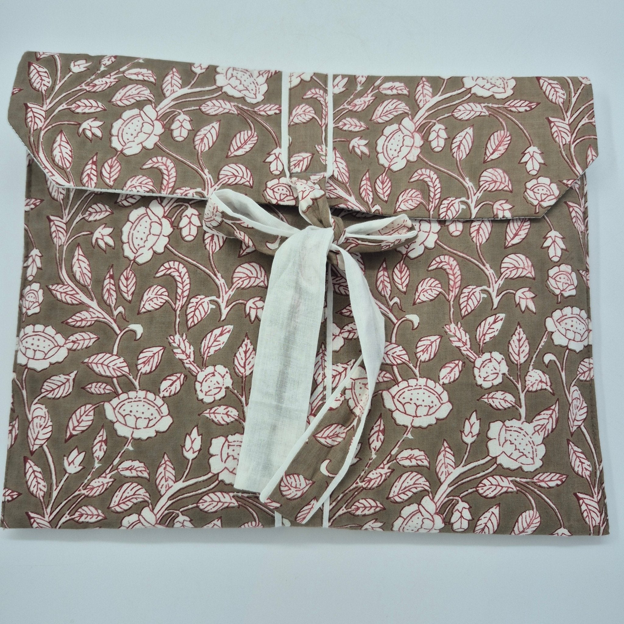 Block Print Pyjama Short Set Assorted, part of the Robes collection at Inside Living Singapore, shown in full view.