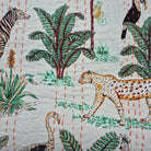 Kantha Bedspread/Throw Safari: hand-stitched kantha bedspread and throw for the bedroom, from Inside Living Singapore.