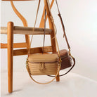 Quilted stripes bag in yellow, quilted striped handbag, a bright stylish everyday shoulder or tote bag.