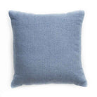 Capri diamond cushion, decorative scatter cushion with a geometric diamond design in Capri blue for sofa or bed.