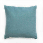 Teal diamond cushion, decorative scatter cushion with a geometric diamond design in teal for sofa or bed.