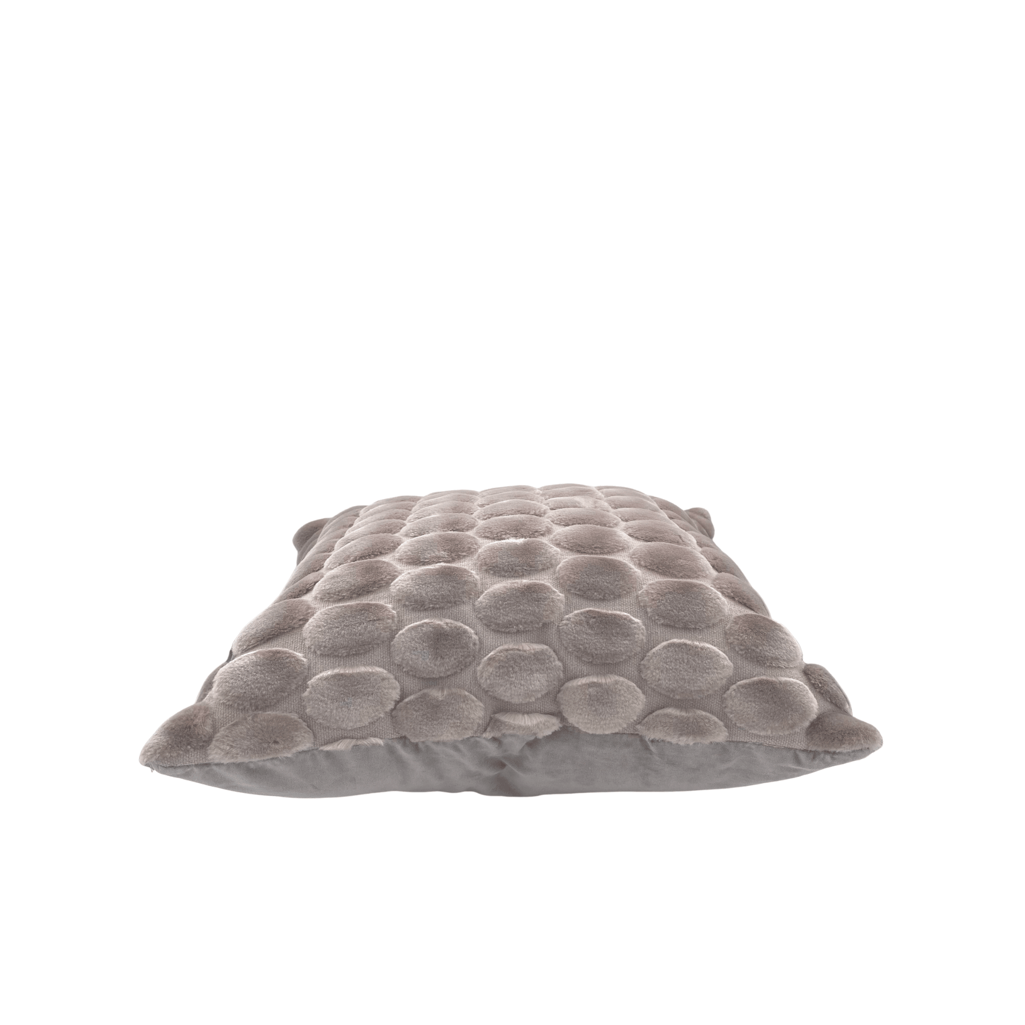 Egg Velvet Cushion Dusty Pink, detail view, from the Inside Living Singapore homeware collection.