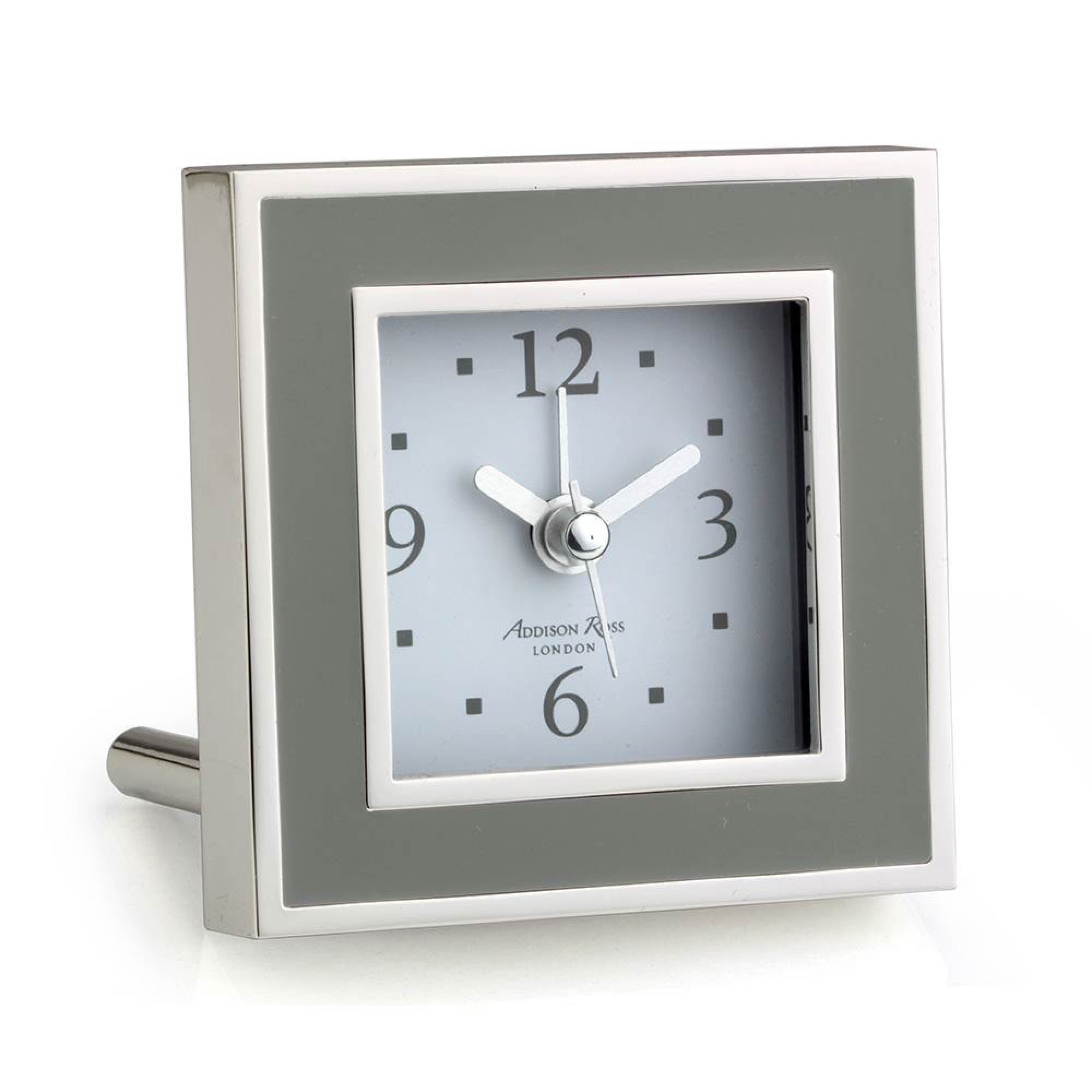 Addison Ross Enamel Taupe alarm clock - Addison Ross, Inside Living Singapore