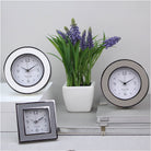 Addison Ross Shagreen Grey alarm clock - Addison Ross, Inside Living Singapore