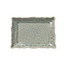 Appetizer Plate Ceramic Antique, detail view, from the Inside Living Singapore homeware collection.
