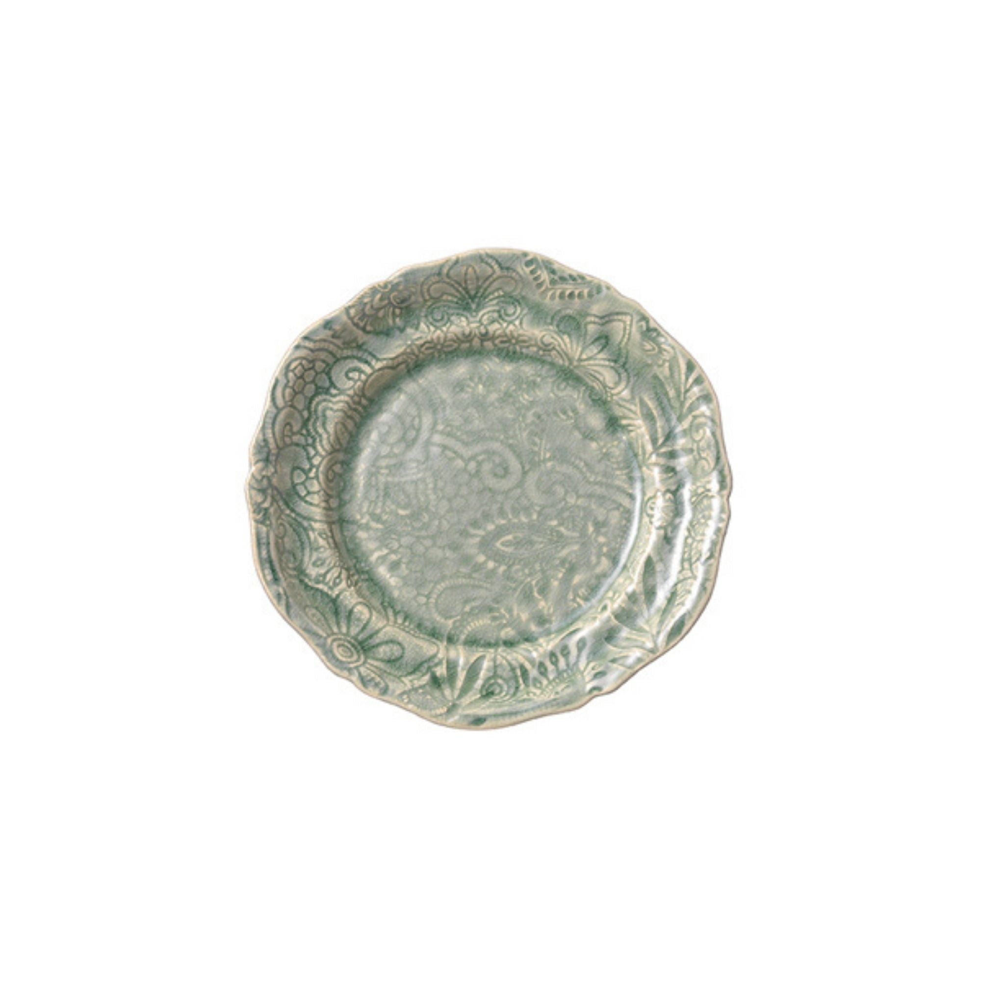 Assiette Ceramic Antique, plates from Inside Living Singapore. Alternative angle shown.