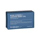Blue Cypress & Juniper Berry Oil Bar 200g from Inside Living Singapore. Shown front view.