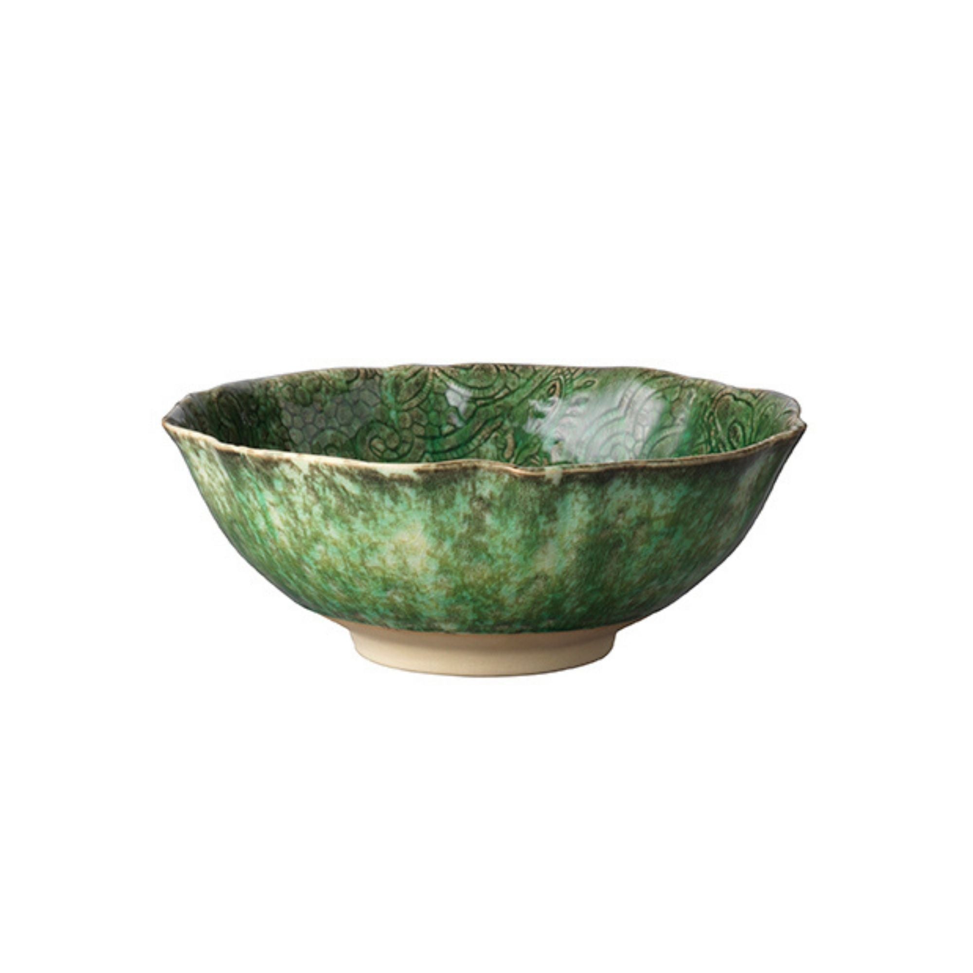 Bowl Ceramic Seaweed, bowls from Inside Living Singapore. Alternative angle shown. Quality homeware for stylish interiors.