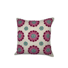 Suzani Linen Cushion Butah Motif from Inside Living Singapore. Shown front view.