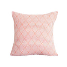 Cotton Cushion Portuguese Mosaic, alternative angle, from the Inside Living Singapore homeware collection.