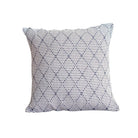 Recycled cotton cushion cover in a Portuguese mosaic pattern, 45 x 45 cm, made in Portugal