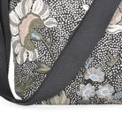 Ceannis Flower Linen Shoulder Bag in Black - Ceannis, Inside Living Singapore