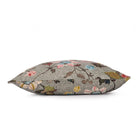 Flower Linen Grey Cushion, Chair & Sofa Cushions from Inside Living Singapore. Alternative angle.