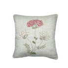 Linen Hand Embroidered Spring Blossom Cushion from Inside Living Singapore. Shown front view.