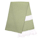 Multipurpose Turkish Towel, Beach towel from Inside Living Singapore. Detail close-up view.