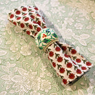 Napkin Ring Holly, detail view, from the Inside Living Singapore homeware collection.