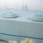 Recycled Cotton Tablecloth, styled in a room setting, from the Inside Living Singapore homeware collection.