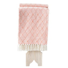 Cotton Throw Portuguese Mosaic, alternative angle, from the Inside Living Singapore homeware collection.