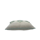 Suzani Linen Cushion Sitara 40x50cm, side view, from the Inside Living Singapore homeware collection.