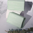Tea tree and eucalyptus body bar, 200g French triple-milled soap with olive oil and shea butter